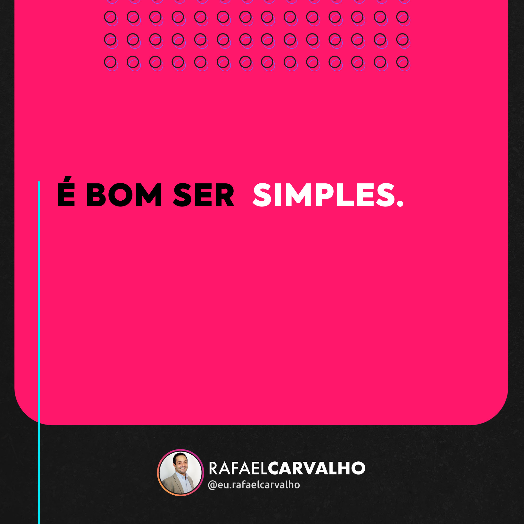 Leia mais sobre o artigo É bom ser *simples.*