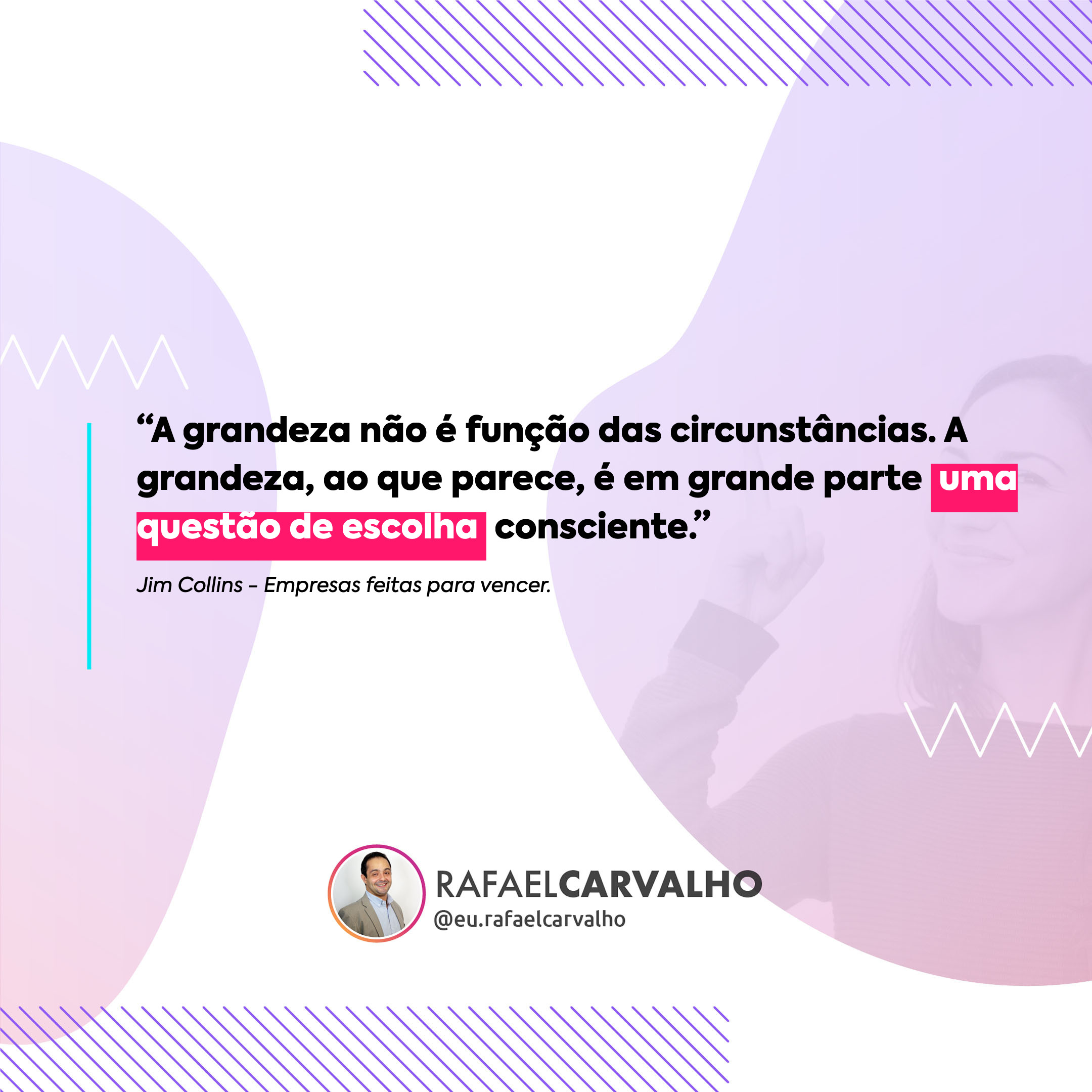 Leia mais sobre o artigo “A grandeza não é função das circunstâncias. A grandeza, ao que parece, é em grande parte *uma questão de escolha* consciente.”