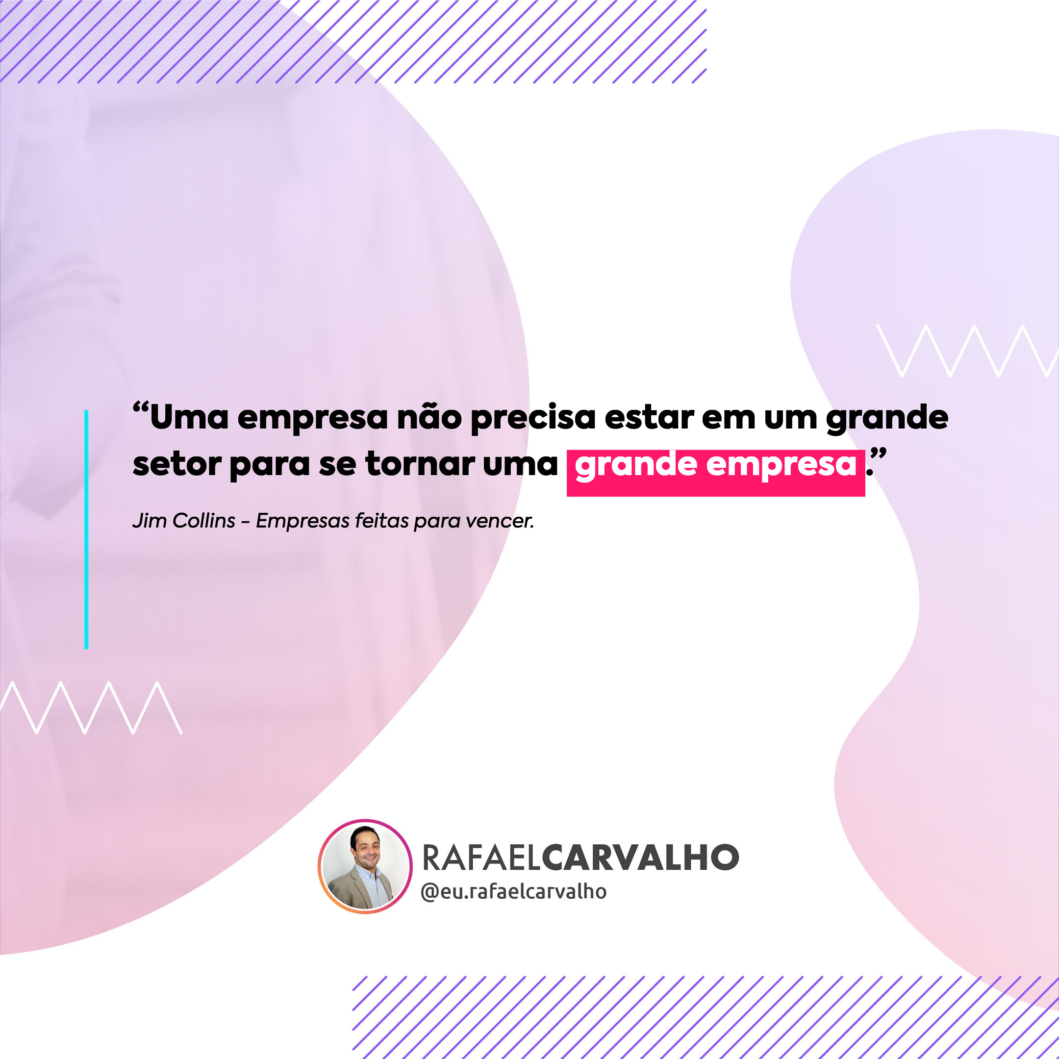 No momento, você está visualizando “Uma empresa não precisa estar em um grande setor para se tornar uma *grande empresa*.”