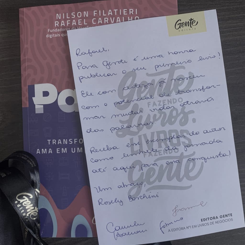 Primeiro livro publicado