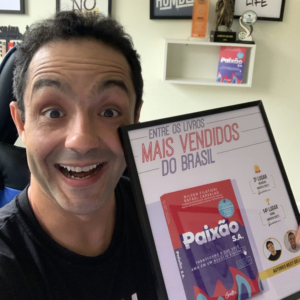 Paixão S.A. reconhecido como best-seller