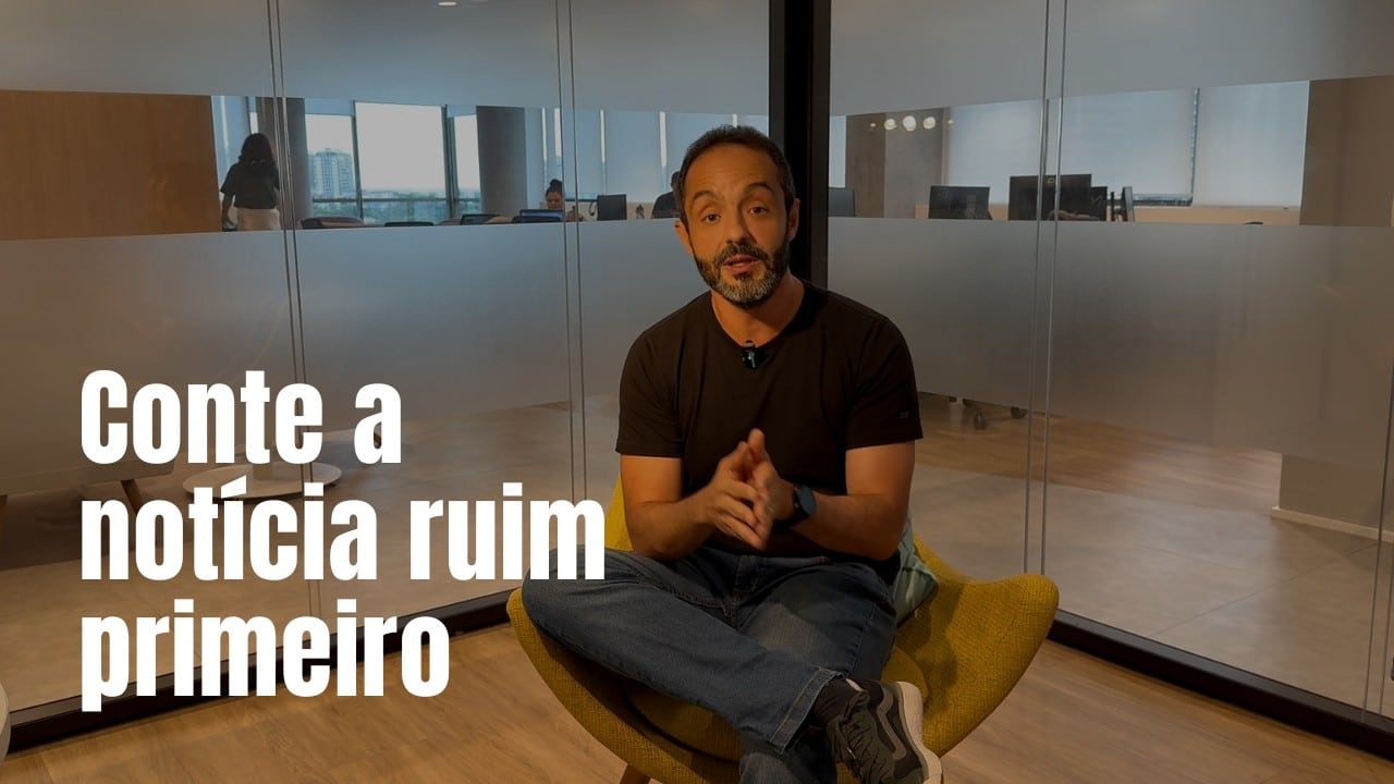 Leia mais sobre o artigo Reuniões difíceis: diga a má notícia primeiro